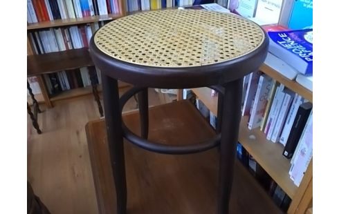 TABOURET CANNAGE