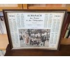 CADRE PM ALMANACH 1930