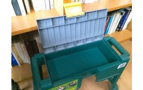 BANC DE JARDIN PLASTIQUE VERT