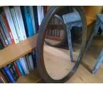 MIROIR BOIS OVALE