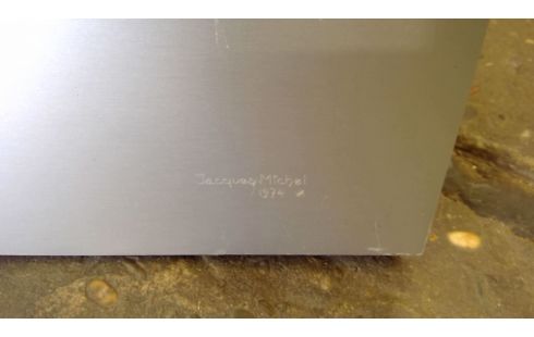 CADRE ALU  SIGNE JACQUES MICHEL