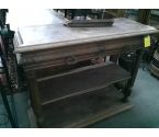CONSOLE ANCIENNE BOIS 2T (UN BOUT CASSE)
