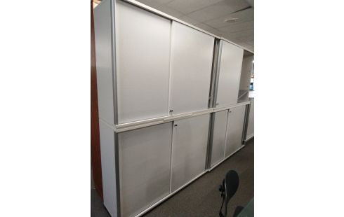 MEUBLE PERFORE 4 PORTES COULISSANTES