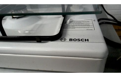 PLAQUE GAZ BOSCH