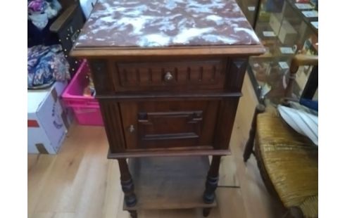 CHEVET ANCIEN MARBRE 1T 1P