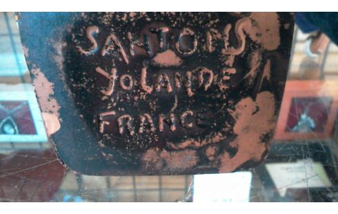 PAIRE SANTONS SIGNES YOLANDE