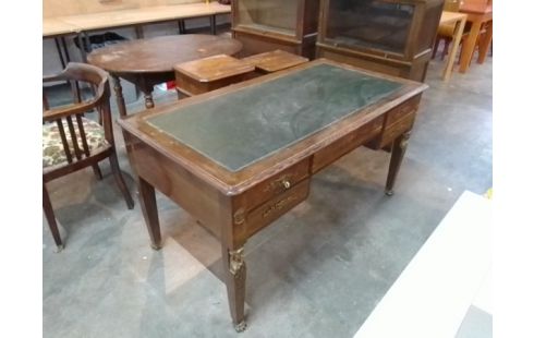 BUREAU MINISTRE 5 TIROIRS EN L'ETAT