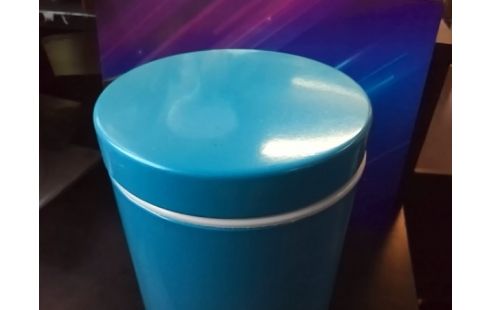 POUBELLE A PEDALE BLEUE