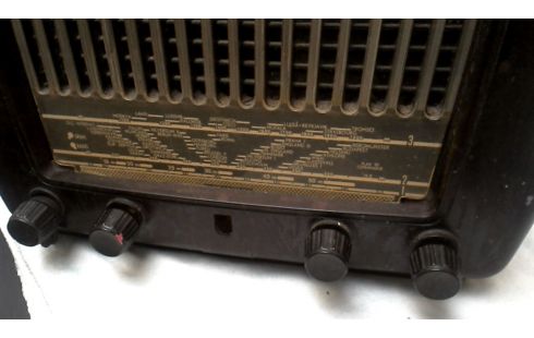 POSTE RADIO ANTIQUE PIHILIPS BAKELITE