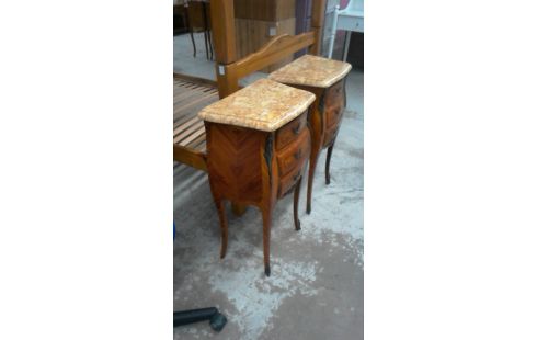 CHEVETS BOIS DE ROSE  LA PAIRE