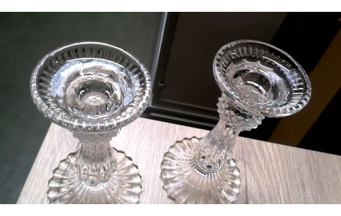 KANDELAAR GLAS LOT VAN