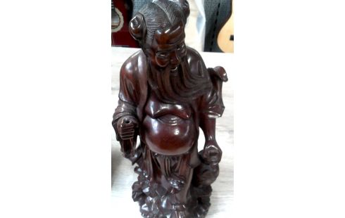 BEELD HOUT MAN CHINEES