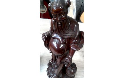 BEELD HOUT MAN CHINEES