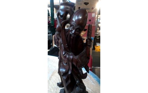 BEELD HOUT MAN CHINEES