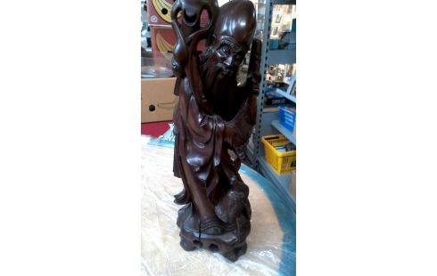 BEELD HOUT MAN CHINEES