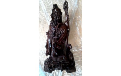 BEELD HOUT CHINEES MAN SCHAPEN