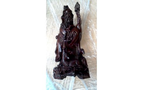 BEELD HOUT CHINEES MAN SCHAPEN