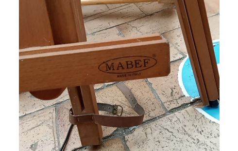 CHEVALET DE PEINTURE BOIS PLIABLE