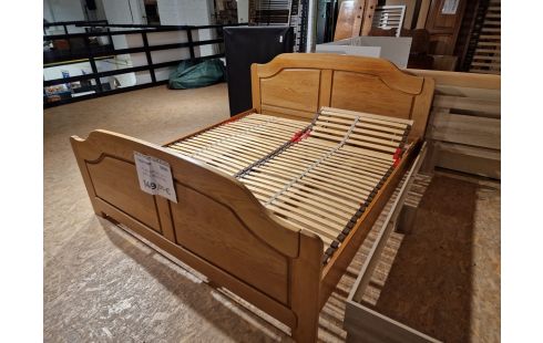 LIT EN CHENE  180 X 200 + 2 SOMMIERS