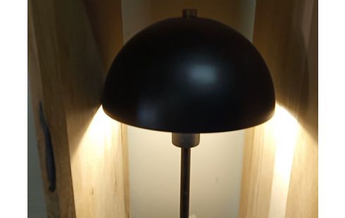 LAMPE À POSER NOIRE LA PAIRE