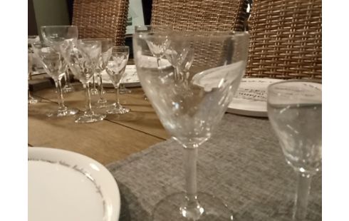 VERRES A VIN LE SERVICE