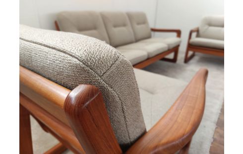 SALON DANOIS 3-2-1 EMC MØBLER EN TECK MASSIF