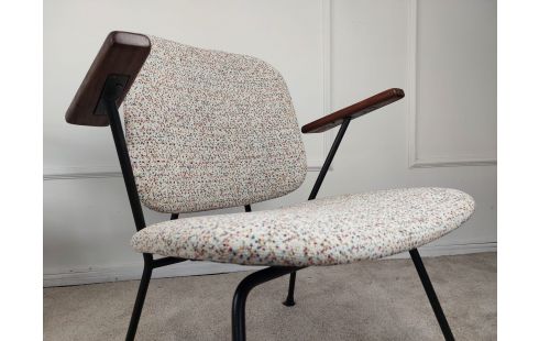 PAIRE DE FAUTEUILS GIJS VAN DER SLUIS RESTAURÉS