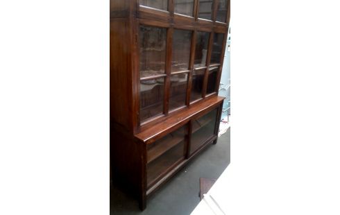 BIBLIOTHEQUE ANTIQUE TECK 2 CORPS