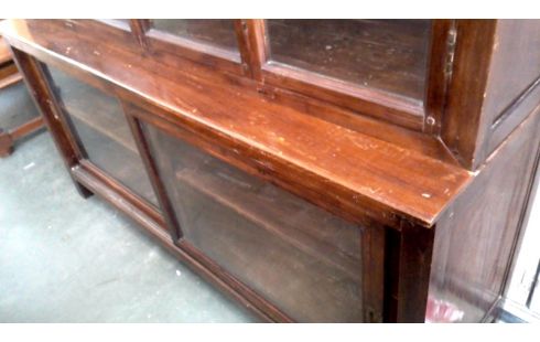 BIBLIOTHEQUE ANTIQUE TECK 2 CORPS