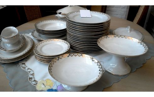 SERVICIO BLANCA PORCELANA MET OR