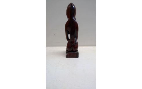 ESTATUÍLLA, , DESNUDO, , MADERA