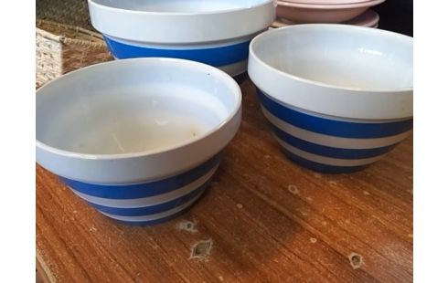 LOT DE 3 VASES CORNISH KITCHEN