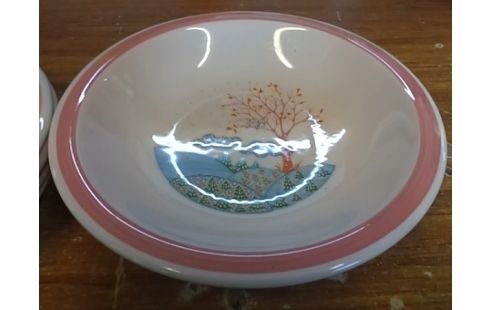 LOT DE 5 ASSIETTES TRE C ITALY