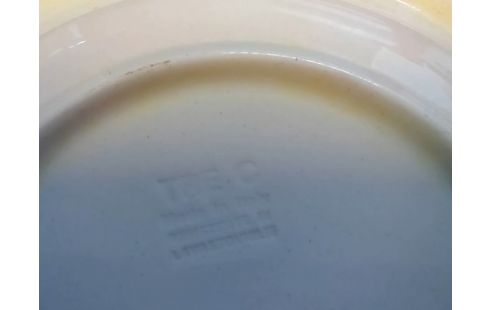 LOT DE 5 ASSIETTES TRE C ITALY