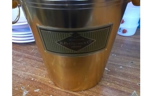 SEAU A CHAMPAGNE DORE