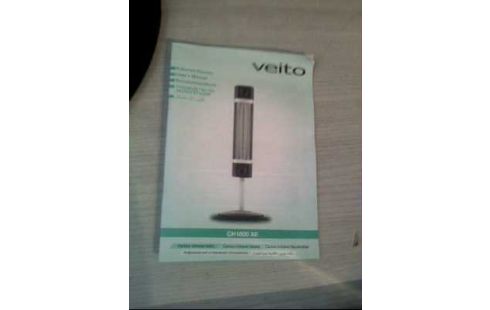 HEIZSTRAHLER <VEITO> CH1800 XE SCHWARZ