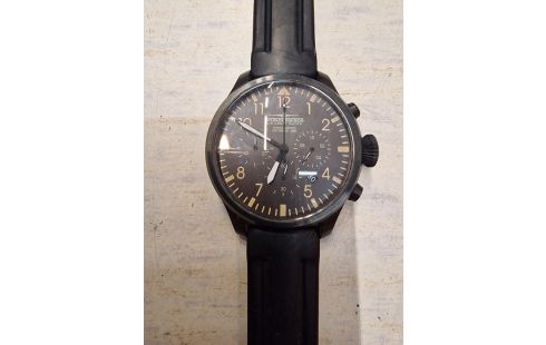 MONTRE Thunderbirds bracelet plastique noir