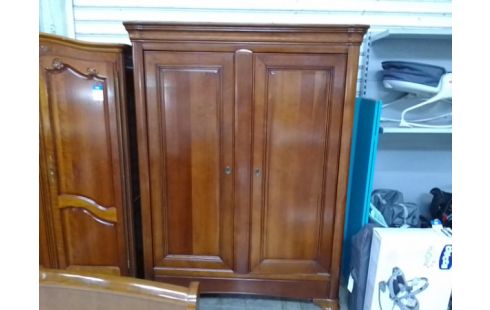 ARMOIRE NOYER 2 PORTES
