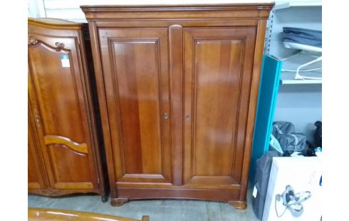 ARMOIRE NOYER 2 PORTES