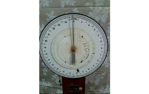 POSTWAAGE ANTIK HOLZ BIS 25KG