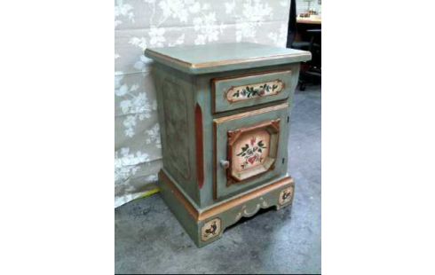 CÓMODA DECORADO TURQUESA