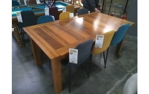 TABLE NOYER 2 ALLONGES 180/220/260X100
