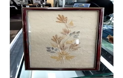 CADRE FLEURS SÉCHÉES