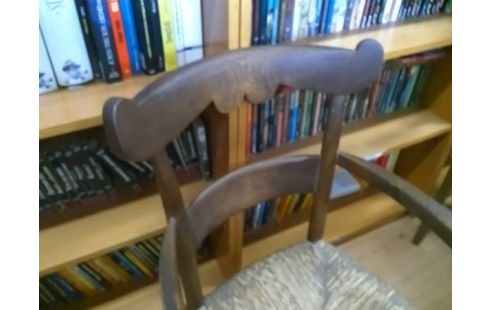 FAUTEUIL PAILLE EN L'ETAT