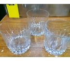 LOT DE 3 VERRES A WHISKY