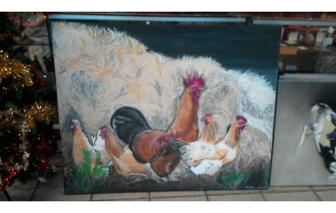 OLIEVERFSCHILDERIJ OP DOEK