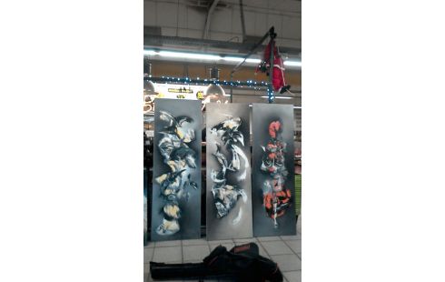 HUILE SUR TOILE  ALAIN  FARET  L' UN