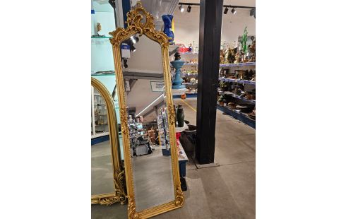 MIROIR DORE DE STYLE ALLONGÉ 89X130