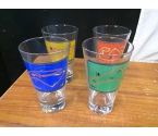 LOT DE 4 VERRES CIRCUIT F1