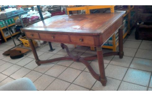 BUREAU  EMPIRE COLONNES  DÉTACHÉES